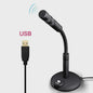 USB Desktop Microfoon 3.5mm Omnidirectioneel voor PC, Laptop, Gaming, Opnames & Chat