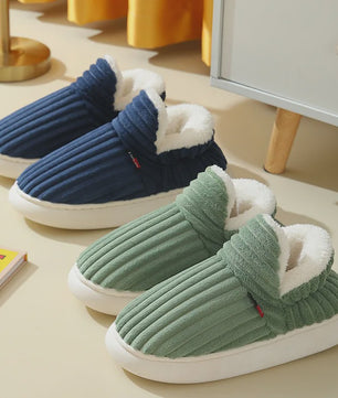 Herenslippers Winter Laarzen - Zachte Pluche & Katoen, Warm & Comfortabel voor Binnen