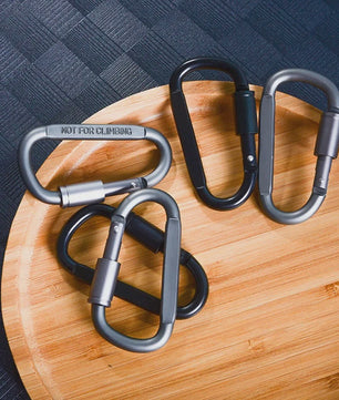 Set van 4-6 Aluminium Karabiners - Veelzijdige Clips voor Sleutels, Camping en Outdoor