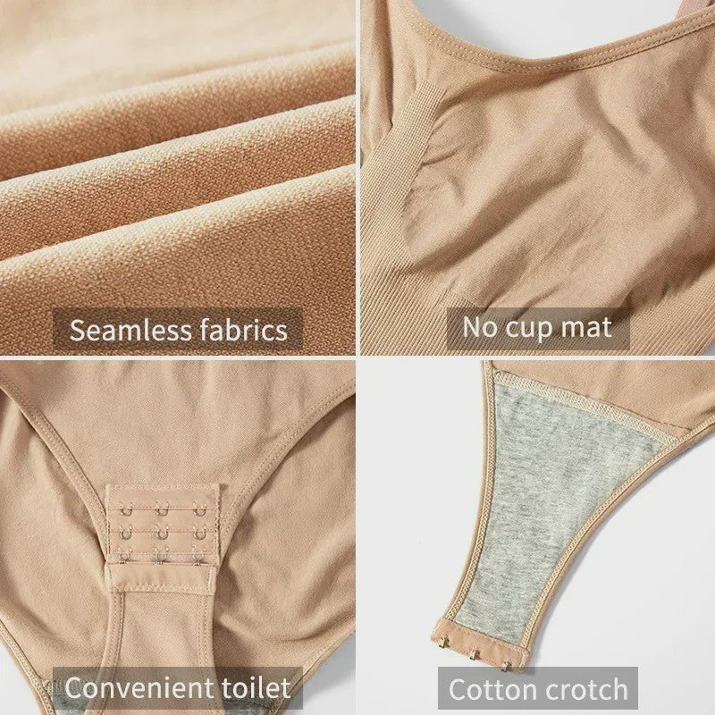 Naadloze Shaping Bodysuit met Buikcontrole en Billenlift - Vrouwen Shapewear