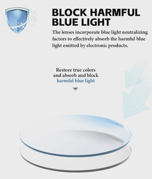 BEAU FIVE Retro Vierkante Computer Bril met Anti-Blauw Licht Filter - Trendy & Hoge Kwaliteit (Model F114)