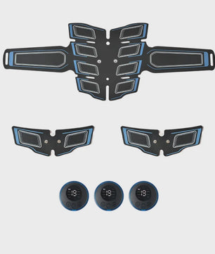 EMS Spierstimulator Set: Buikspier Trainer & Arm Trainer - USB Oplaadbaar