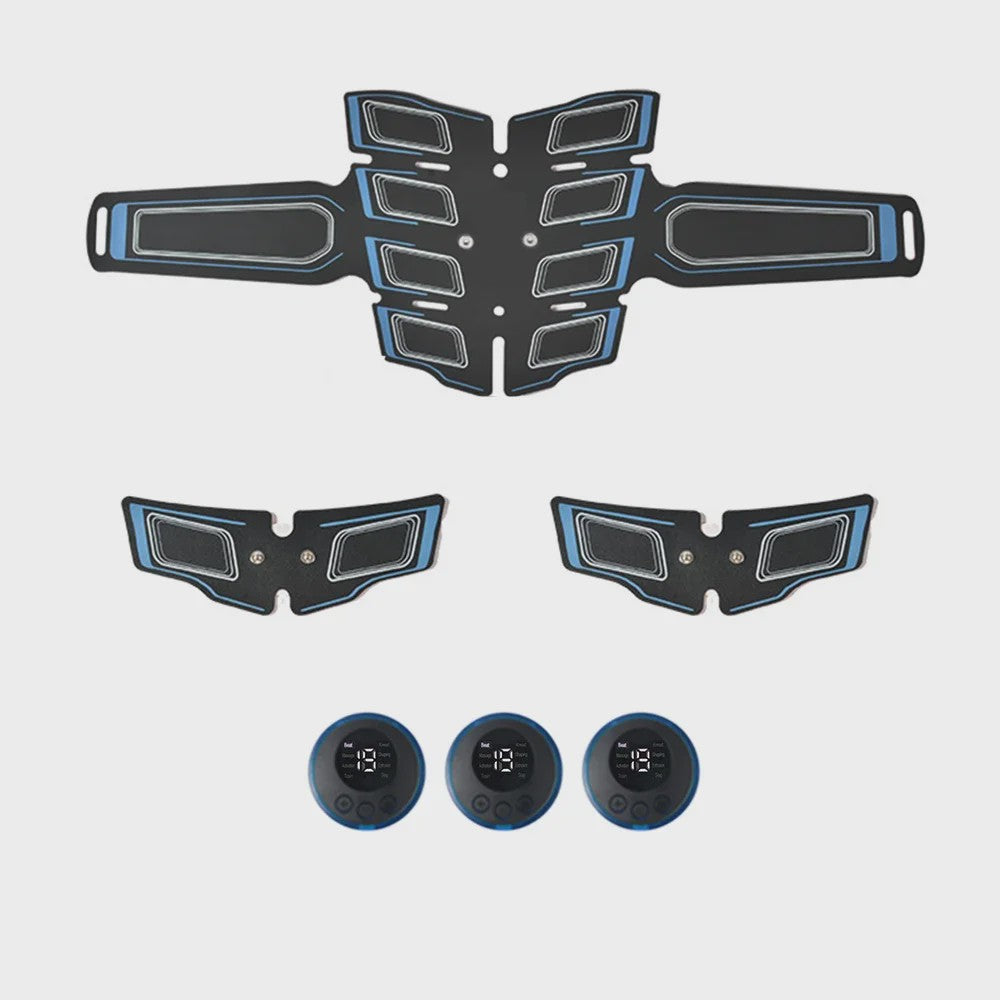EMS Spierstimulator Set: Buikspier Trainer & Arm Trainer - USB Oplaadbaar