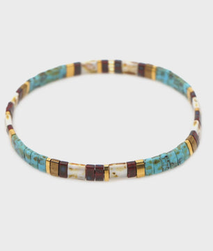 Go2boho Miyuki Tila Kralen Armband - Boho Stijl voor Dames