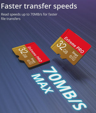 Extreme PRO 32GB TF MicroSD Kaart - Hoge Snelheid U1 A1 voor Drone, Camera & PC
