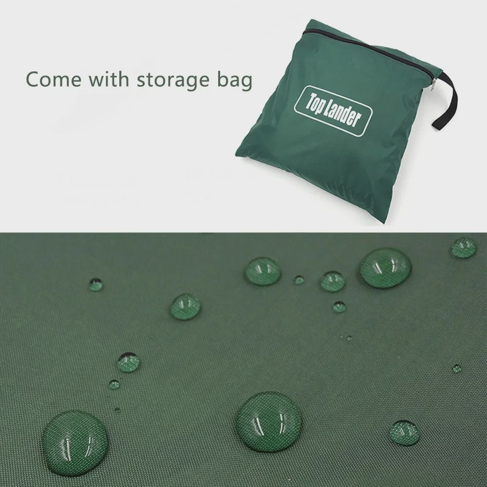 Waterdichte Camping Tarp - Ultralichte Zonwering & Schuilplek voor Buitenactiviteiten