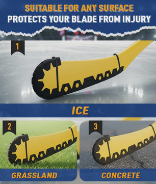 UICE Pro IJshockeystick Blade Protector - Eco Vriendelijk, 7mm Dik & Duurzaam