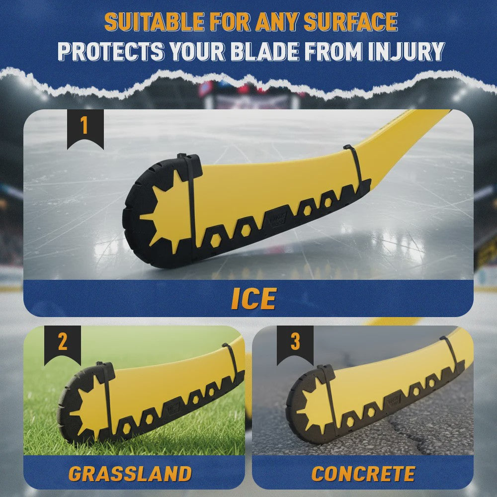 UICE Pro IJshockeystick Blade Protector - Eco Vriendelijk, 7mm Dik & Duurzaam