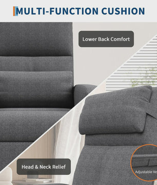 Elektrische Relaxfauteuil met Massage en Verwarmingsfunctie - Comfortabel en Verstelbaar