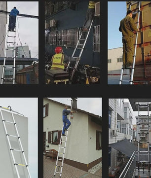 Telescopische Ladder 5 Meter - Veelzijdig, Inklapbaar en Draagbaar