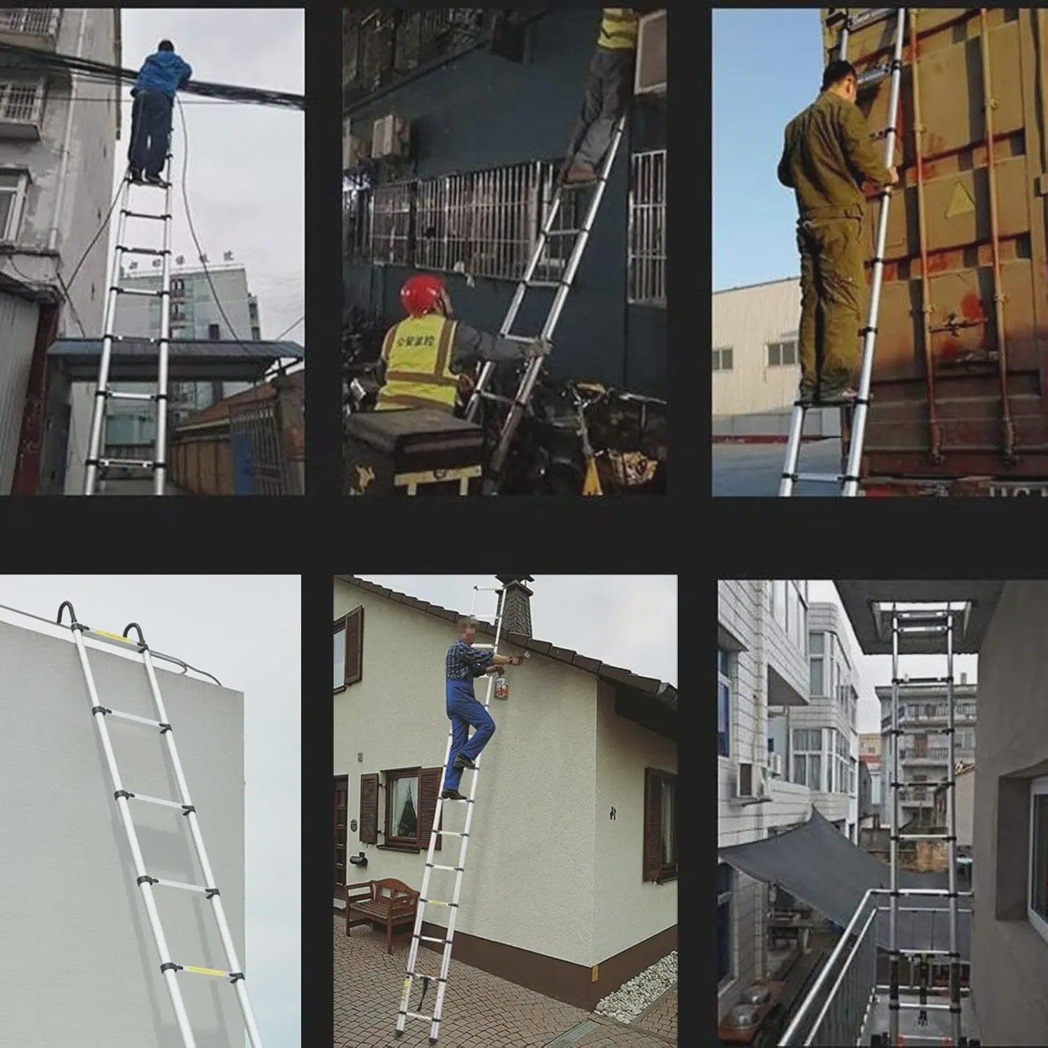 Telescopische Ladder 5 Meter - Veelzijdig, Inklapbaar en Draagbaar