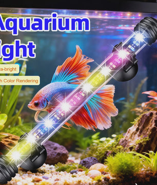LED Aquarium Verlichting met RGBW Kleuren, Timer & Dimbaar