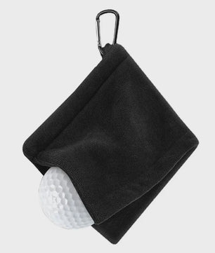 Golf Handdoek 14x14cm met Karabijnhaak - Hoge Waterabsorptie & Zweetbestendig