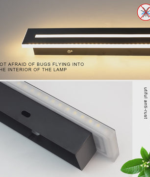 Waterdichte IP65 LED Wandlamp Buiten - Modern Design, Energiezuinig