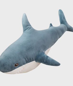 Zachte Knuffel Haai Pluche Speelgoed - Verkrijgbaar in 30 t/m 100cm - Perfect Cadeau & Leeskussen