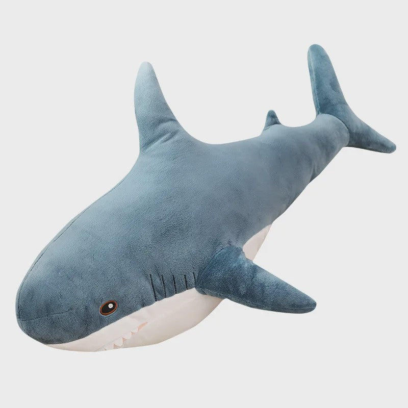 Zachte Knuffel Haai Pluche Speelgoed - Verkrijgbaar in 30 t/m 100cm - Perfect Cadeau & Leeskussen
