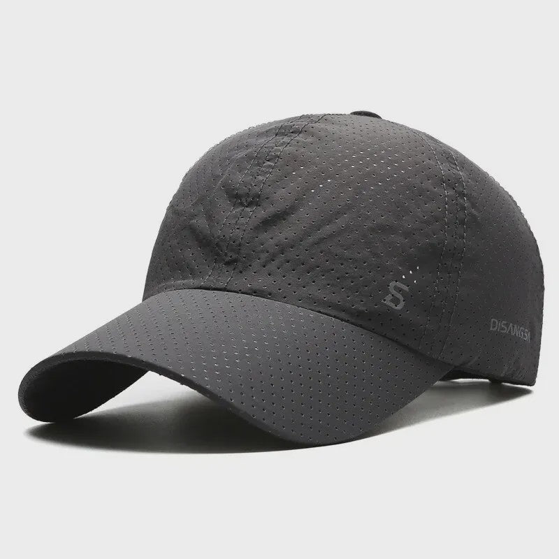 Ademende Hardloop Pet - Sneldrogend & Zonbescherming - Outdoor Baseball Cap