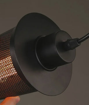 Zwarte Metalen Hanglamp Indian Style - Decoratieve Plafondlamp voor Woonkamer, Hotel, Restaurant