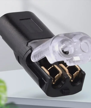 Waterdichte D2 Snelkoppelingen voor Elektrische Bedrading - 2-Pin Connectoren (10/20/30/50/100 Stuks)