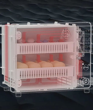 Volautomatische Broedmachine voor 24 Eieren met Lade-Type Automatische Draaier en Touchscreen