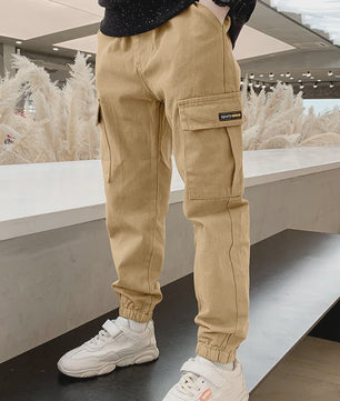 Stoere Cargo Broek voor Jongens (3-14 Jaar) - Slim Fit, Casual & Sportief