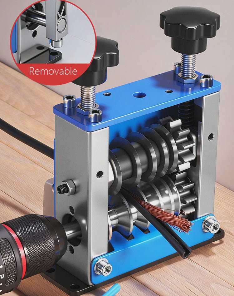 Handmatige Draadstripmachine voor Kabelrecycling (1-17mm)