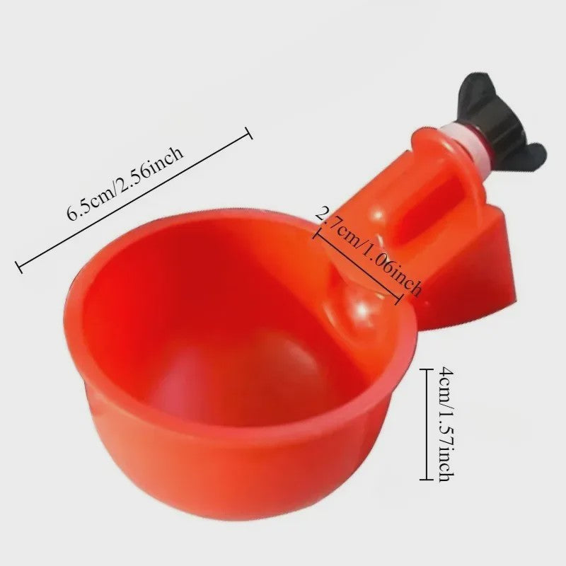 Set van 10 of 20 Automatische Kippen Drinkbakken - Pluimvee Waterdispenser