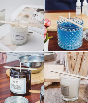 Complete DIY Kaarsenmaakset - Roestvrij Staal & Alle Benodigdheden