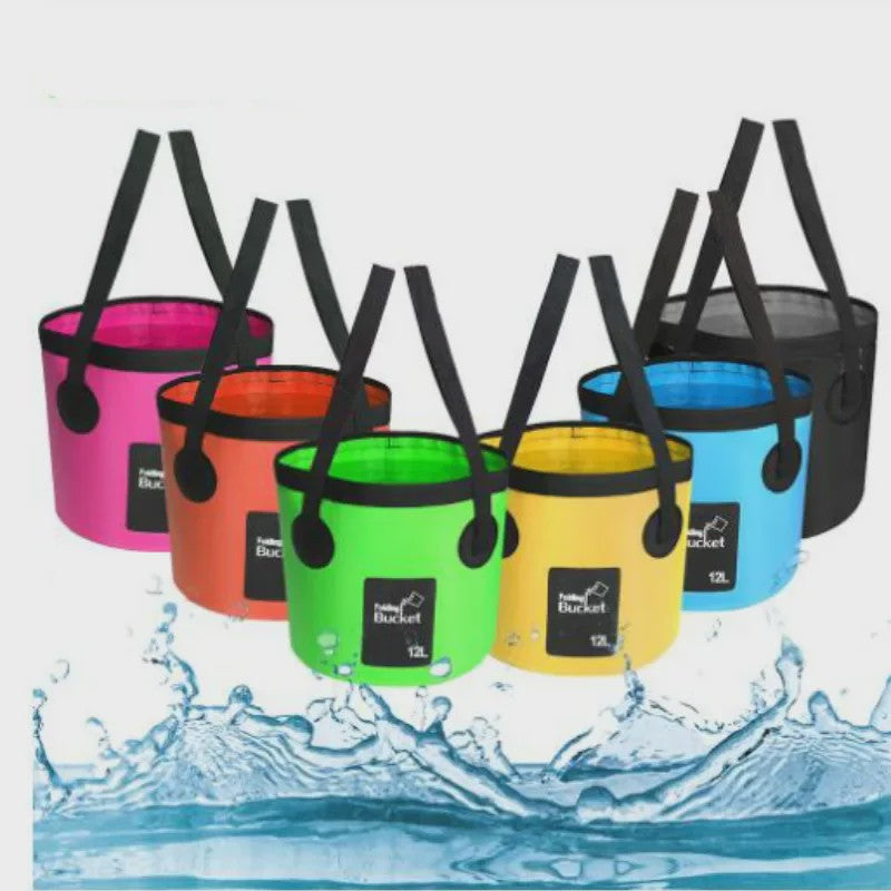 12L/20L Opvouwbare Emmer - Draagbare Wasbak voor Buiten, Auto & Reizen