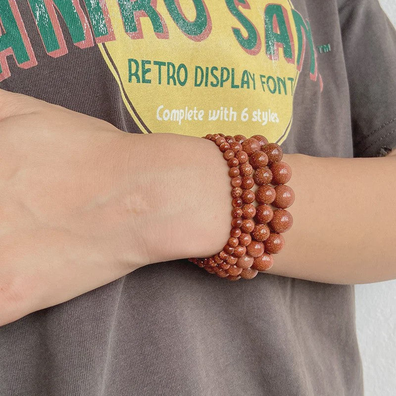 Handgemaakte Natuursteen Armbanden - Onyx & Agate Kralen - Yoga & Reiki Energie - Unisex 19cm