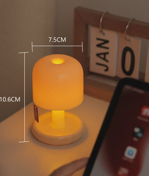 Sfeervolle Mini LED Tafellamp - Oplaadbaar via USB - Sfeerverlichting voor Slaapkamer & Bureau