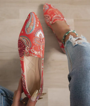 Comfortabele Dames Loafers met Puntige Neus - Stijlvolle Flats voor Dagelijks Gebruik
