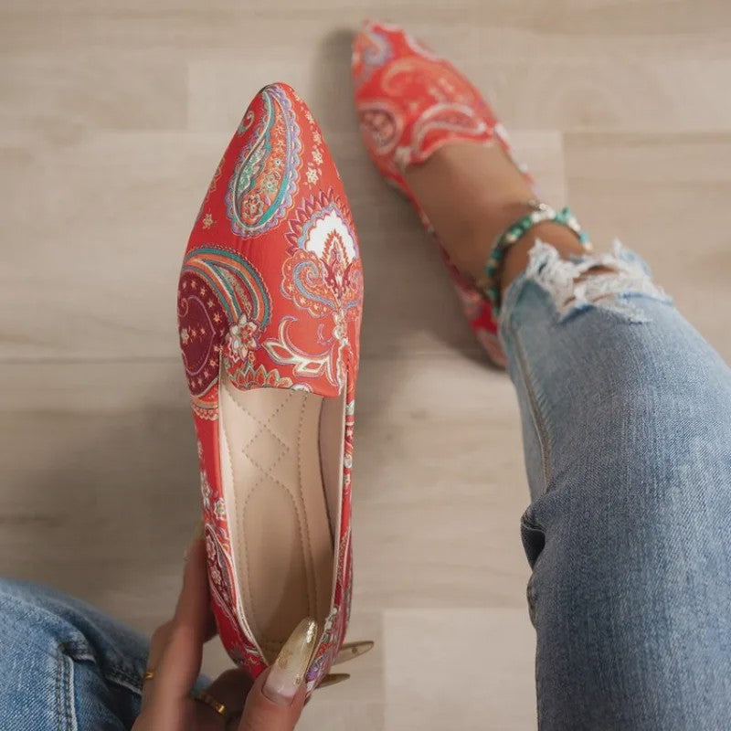 Comfortabele Dames Loafers met Puntige Neus - Stijlvolle Flats voor Dagelijks Gebruik