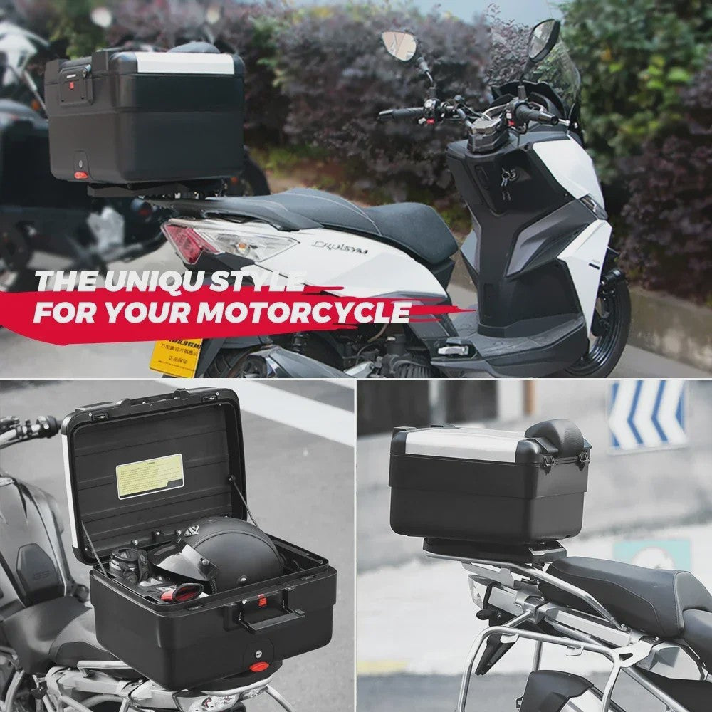 Universele Motor Topcase 40L - Waterdichte Bagagekoffer voor BMW en andere motoren