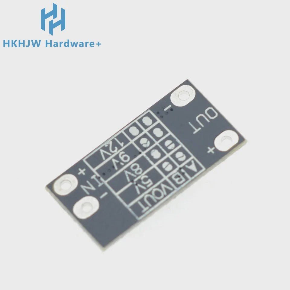 Mini DC-DC Boost Module: 3.7V naar 5V, 8V, 9V of 12V Output
