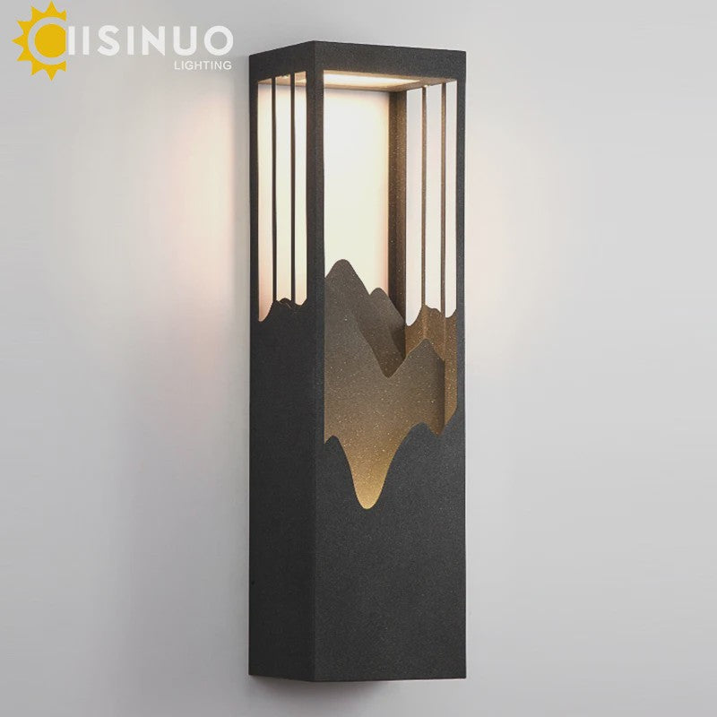 Moderne LED Buiten Wandlamp Waterdicht - Stijlvolle Verlichting voor Tuin en Terras