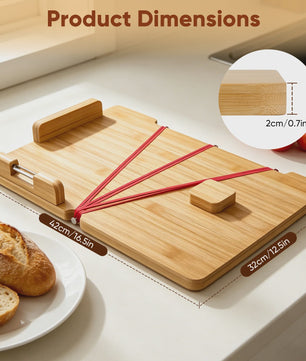 Multifunctionele Bamboe Snijplank - Ideaal voor Vlees, Groenten & Fruit