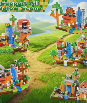 Magnetische Bouwstenen Speelgoed - Creatieve Architectuur Model Set voor Kinderen