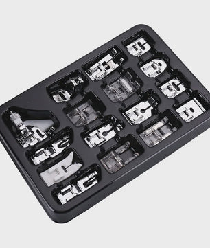 Uitgebreide Set Naaimachine Voetjes (11-82 Stuks) - Multifunctioneel voor Diverse Stijlen