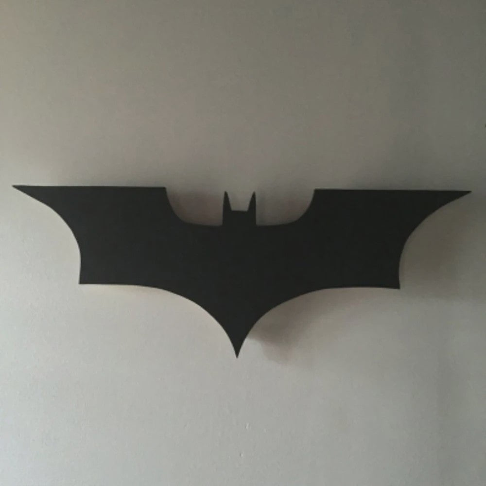 Creatieve 3D Bat-logo Wandlamp met RGB LED en Afstandsbediening