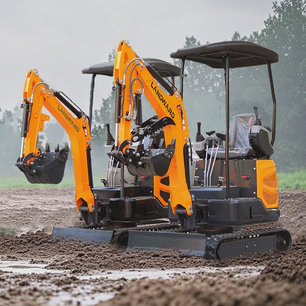 Mini Graafmachine 1-3 Ton: Krachtig, Compact en Aanpasbaar voor Agrarisch en Bouw