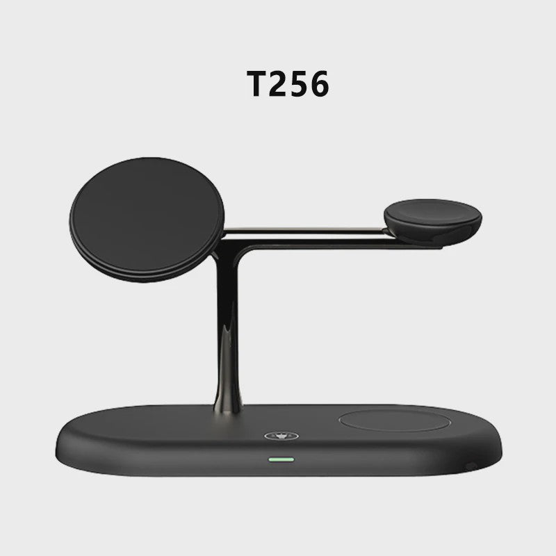 3-in-1 Draadloze Oplaadstandaard voor iPhone, Apple Watch & AirPods - Snel & Netjes