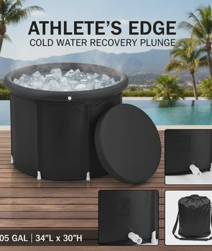 Draagbare Opblaasbare Cold Plunge Tub - 85x75cm, 330L - Ideaal voor Atleten & Herstel