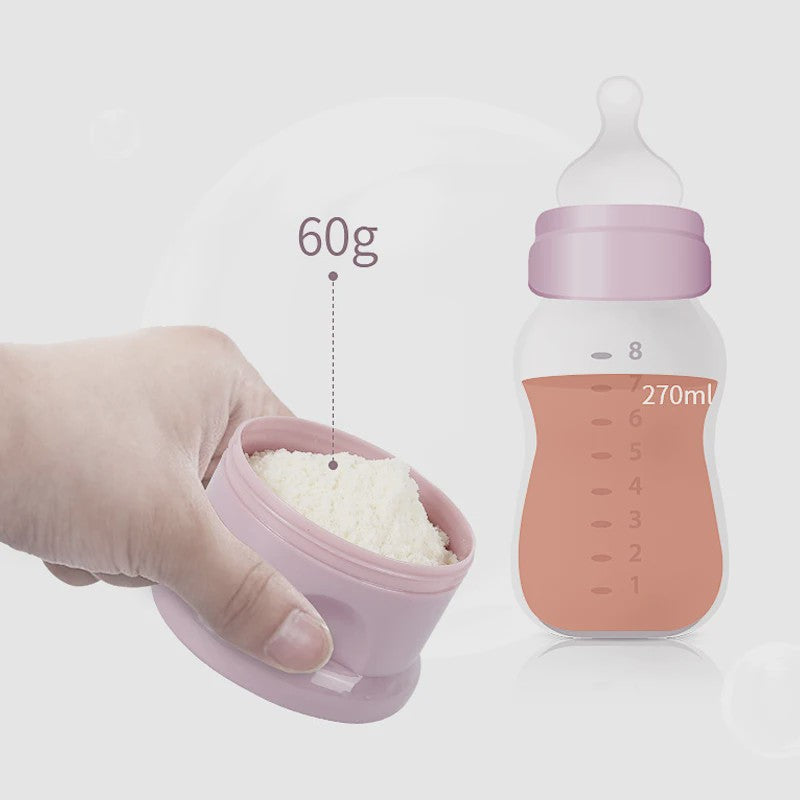 Babydoos Melkpoeder & Snack Container - Gelaagd & Draagbaar