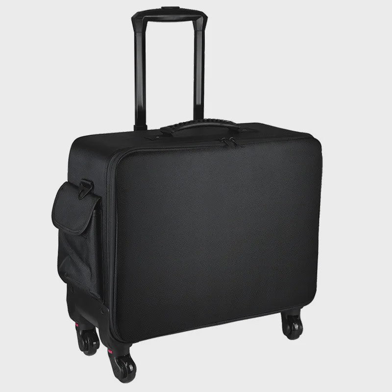 Professionele Make-up Trolley Koffer - Grote Capaciteit & Flexibele Indeling