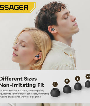 Essager Oordopjes Slaap - Zacht Siliconen Noise Cancelling voor Rustige Nacht & Concentratie