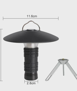 Draagbare Camping Lamp met Statief & USB-C Opladen - Outdoor Verlichting