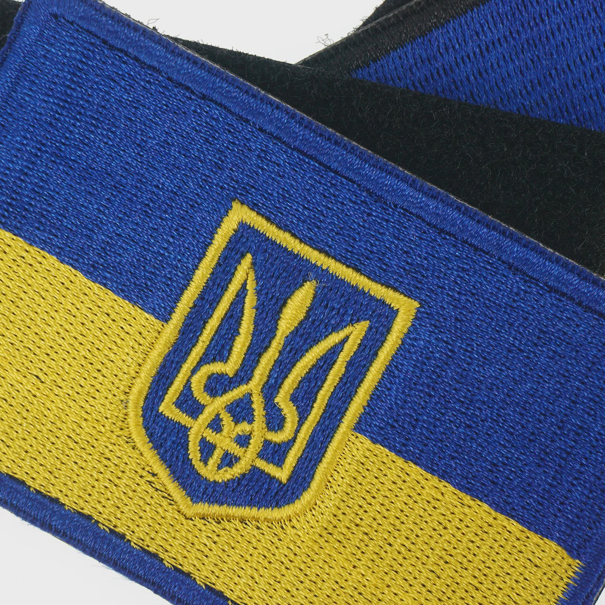 Oekraïne Vlag Patch met Klittenband - Geborduurde Kleding Applicatie