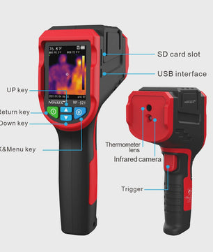 NOYAFA NF-521 Infrarood Thermische Camera | -20~400°C | Vloerverwarming Detector