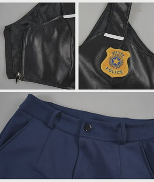 Judy Hopps Politie Uniform Kostuum - Zootopia Cosplay voor Kinderen & Volwassenen